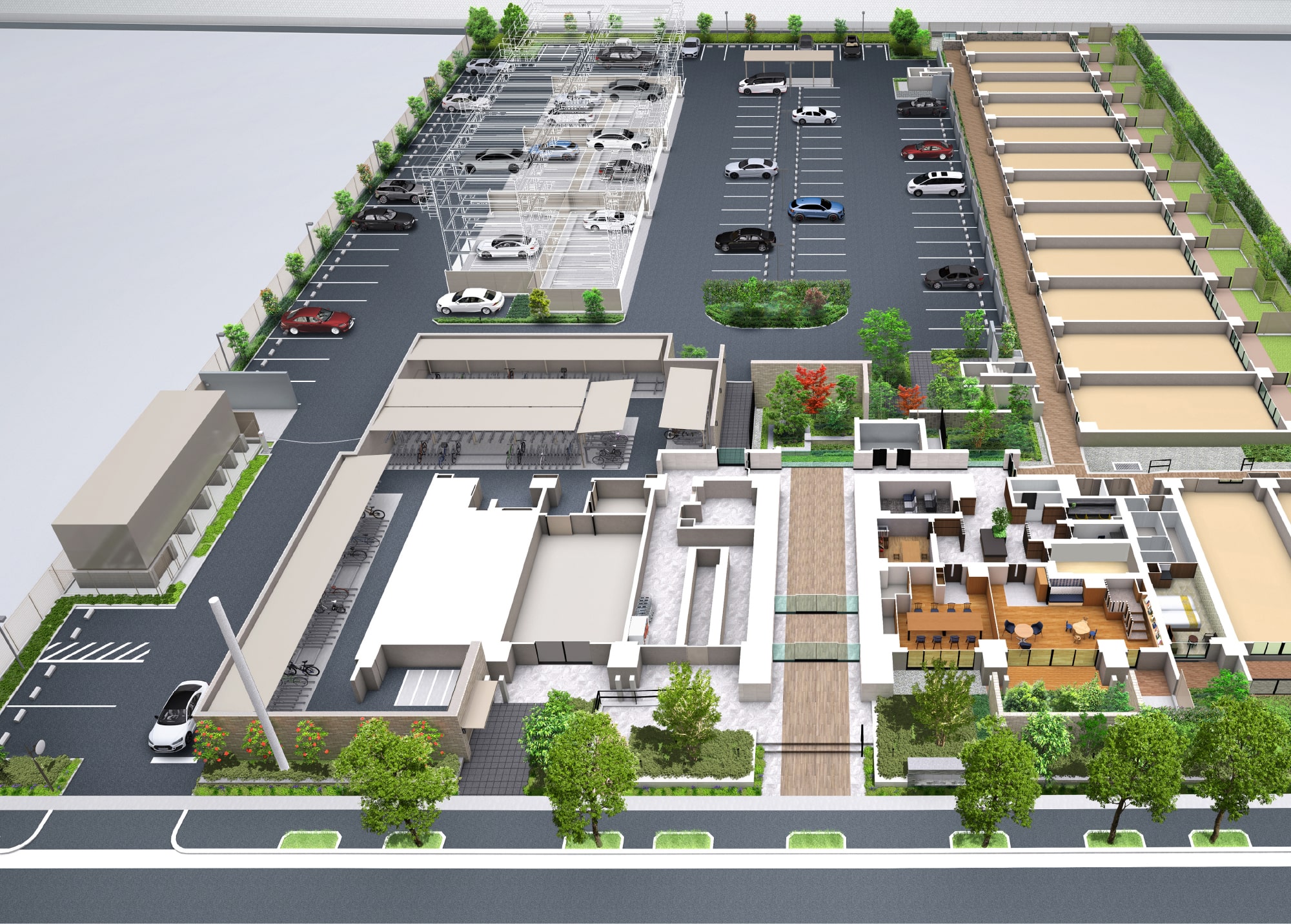 敷地配置予想図